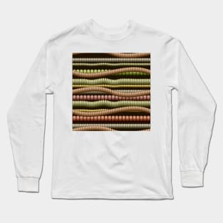 Beads Pattern Long Sleeve T-Shirt